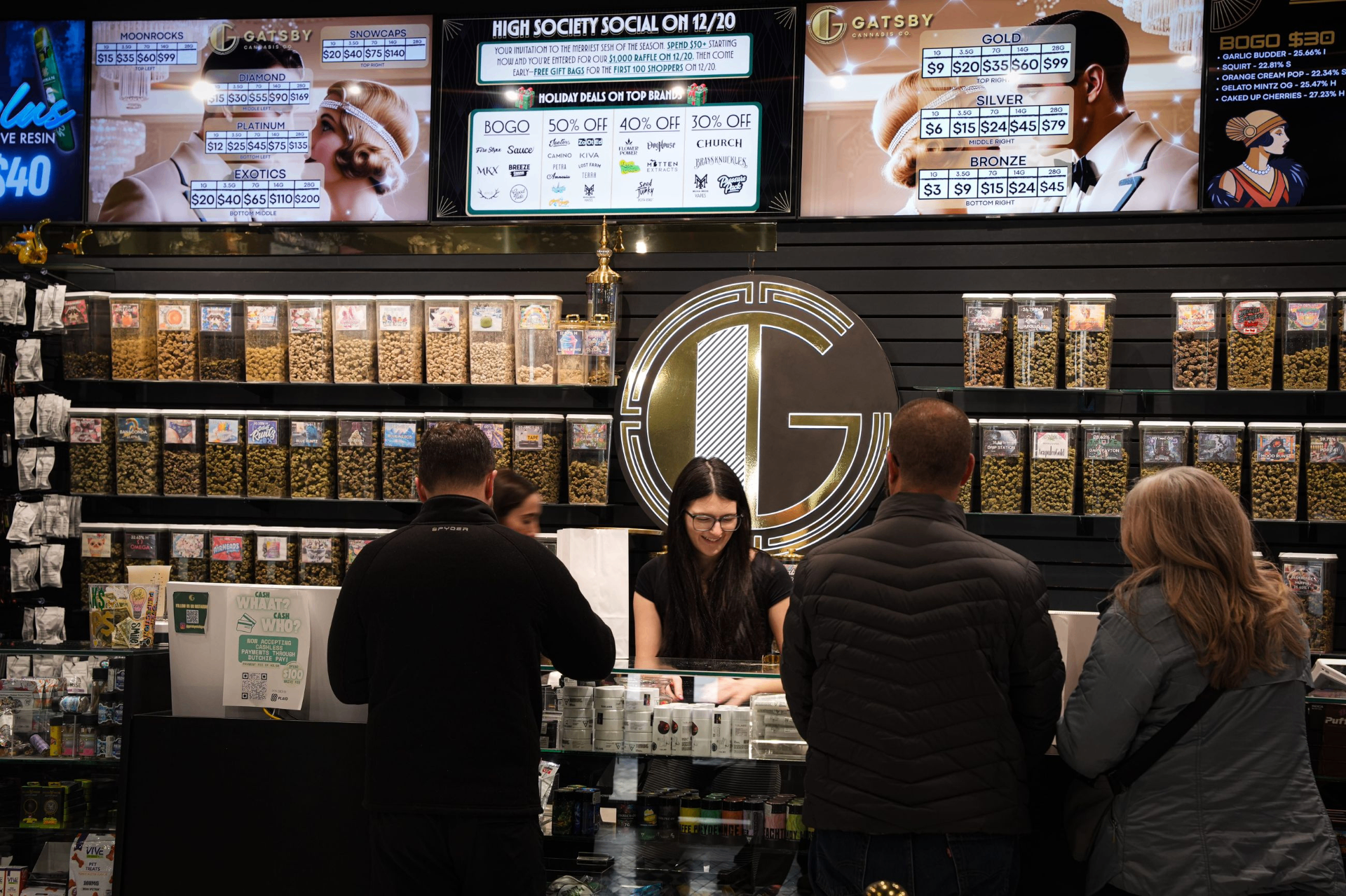 Battle Creek dispensary interior